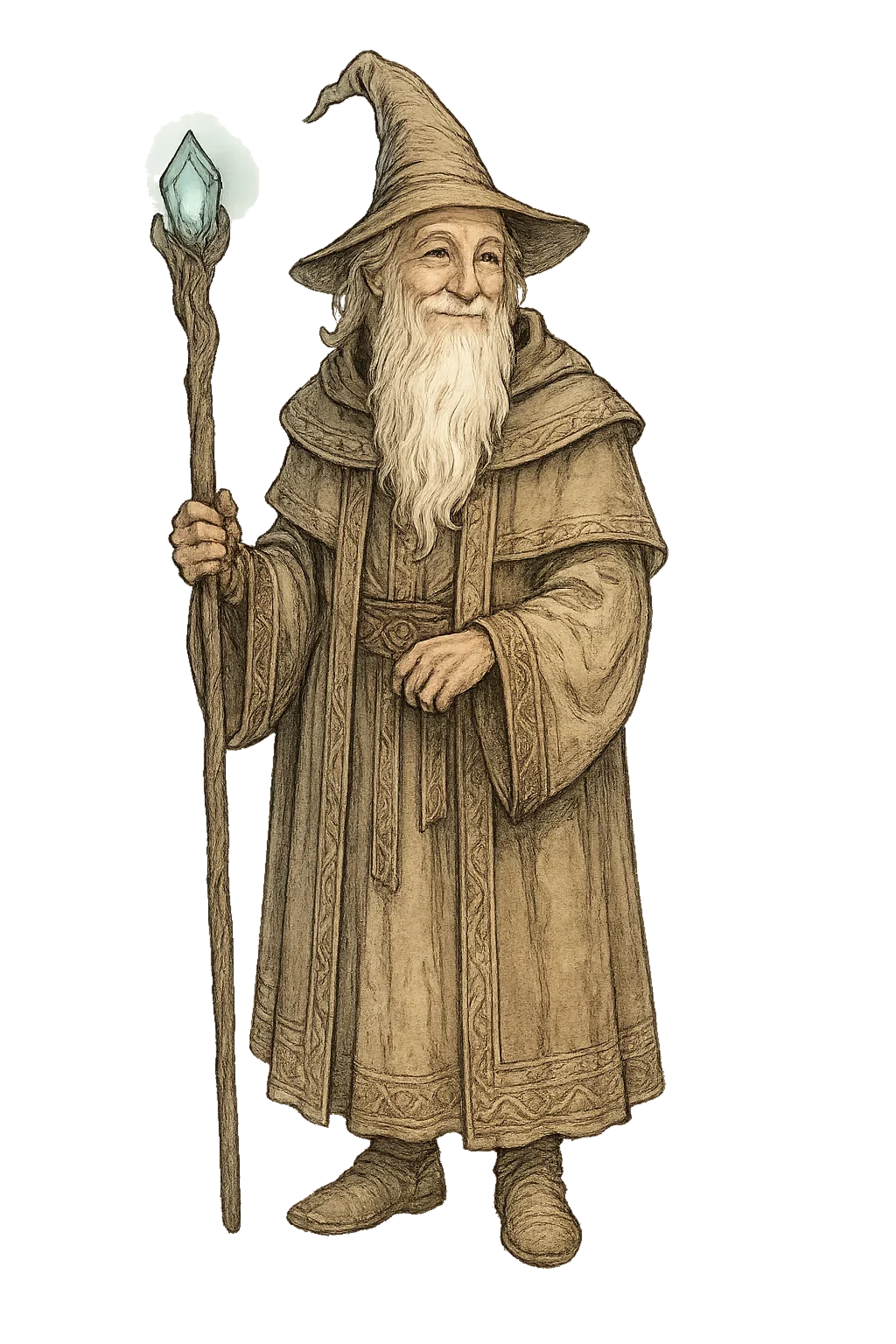 Sage, the wizard tutor of the Crucible