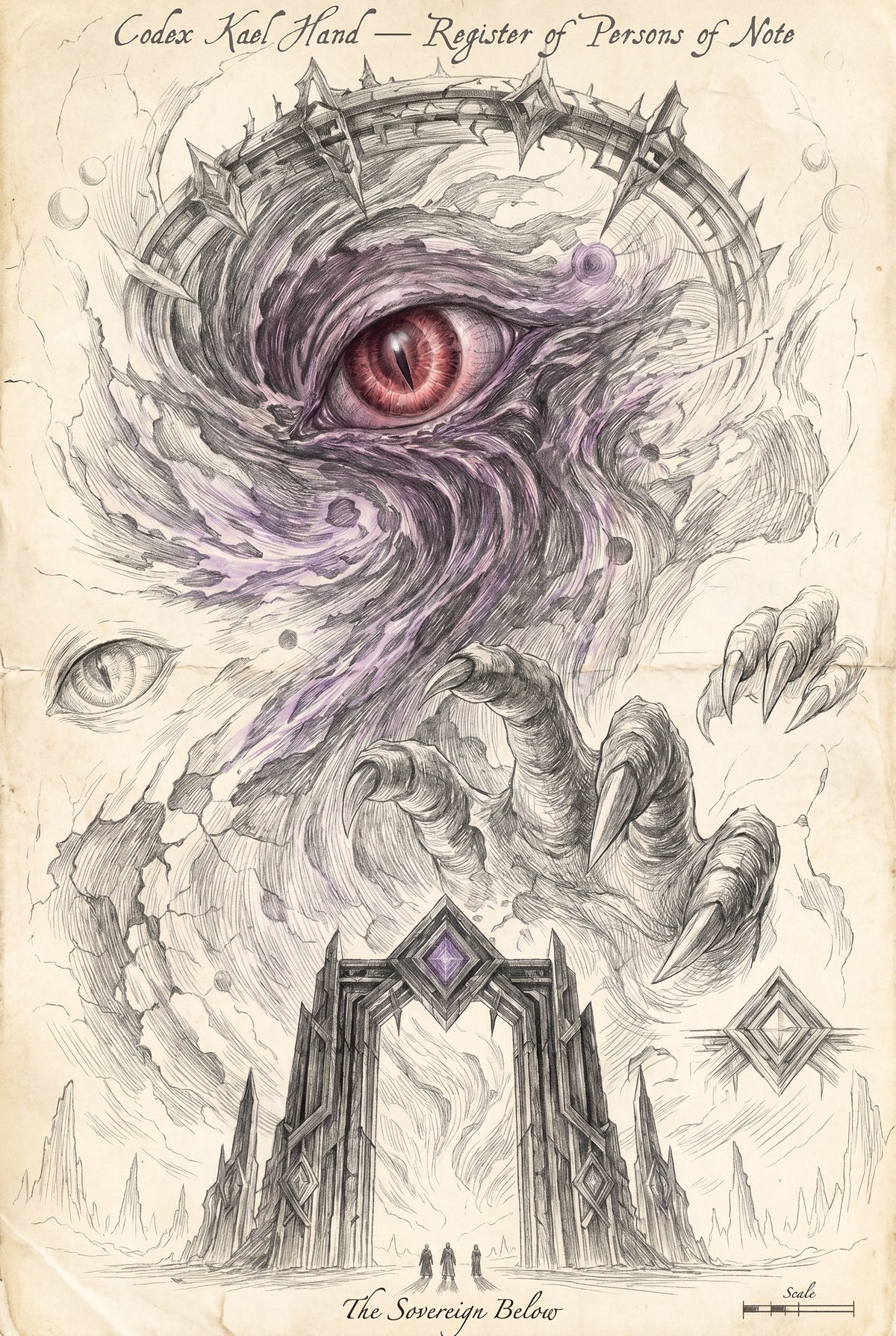 Codex plate: the Sovereign Below